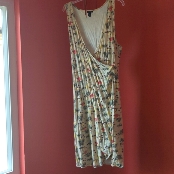 babystyle Dresses & Skirts - Babystyle Hawaiian stretchy summer maternity (or not) dress XL